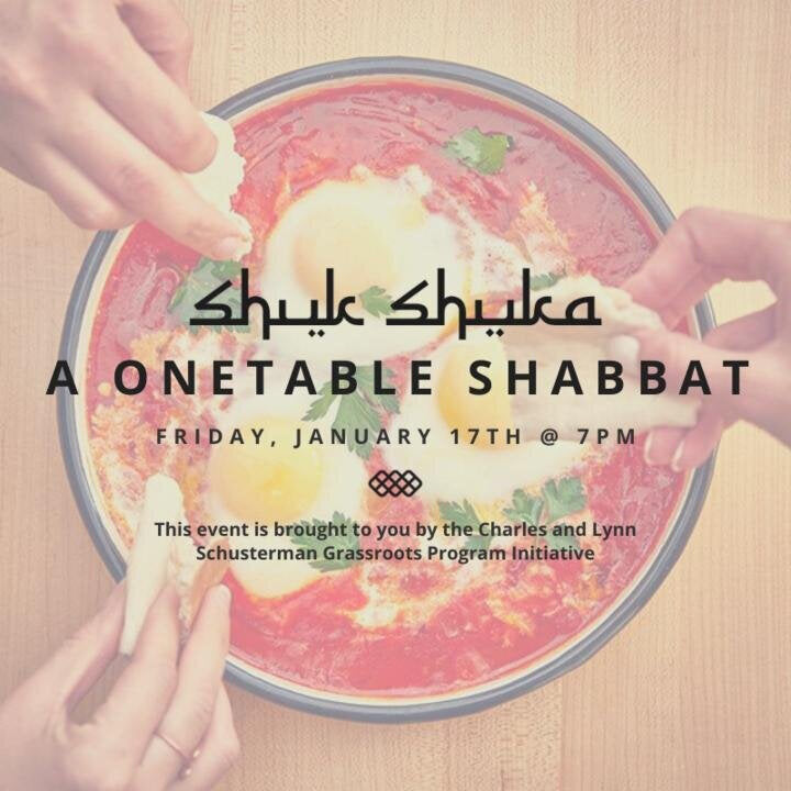SOLD OUT: A OneTable Shabbat | Jan 17, 2020