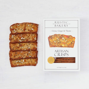 Rustic Bakery Citrus, Ginger, & Thyme Artisan Crisps